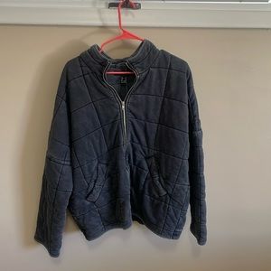 Quilted Zip Up Jacket